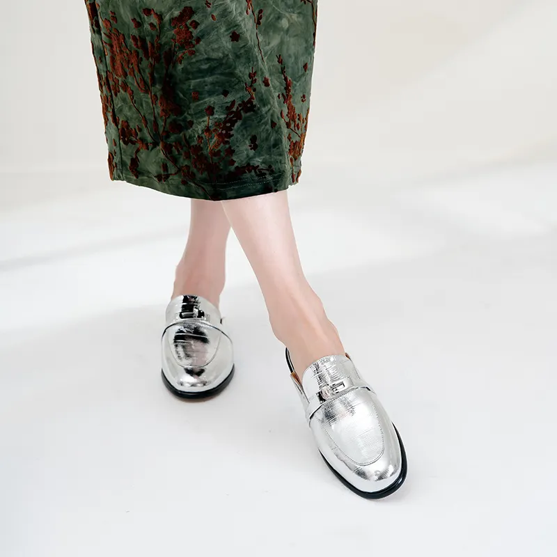 WUDASHU Loafers Women's White-14