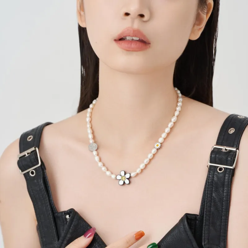 TWENTYONEAUGUST Freshwater Pearl Necklaces Unisex-2