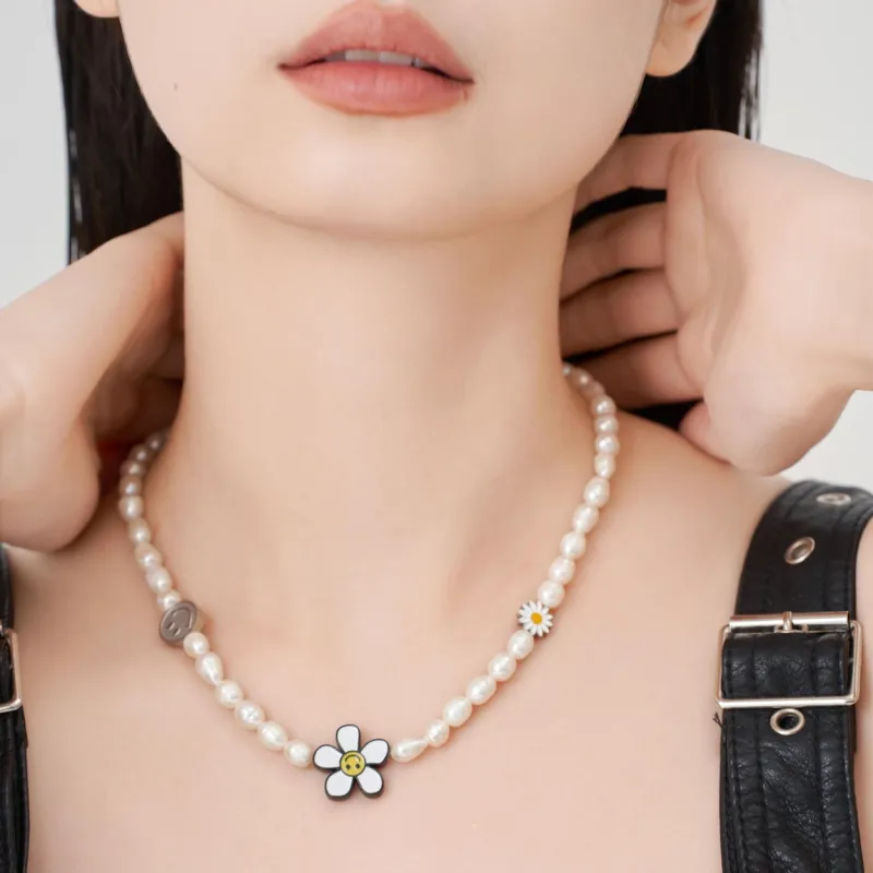 TWENTYONEAUGUST Freshwater Pearl Necklaces Unisex-4