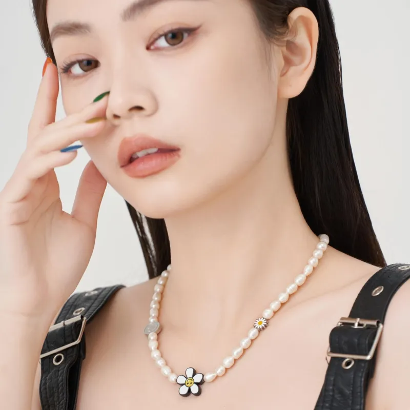 TWENTYONEAUGUST Freshwater Pearl Necklaces Unisex-3