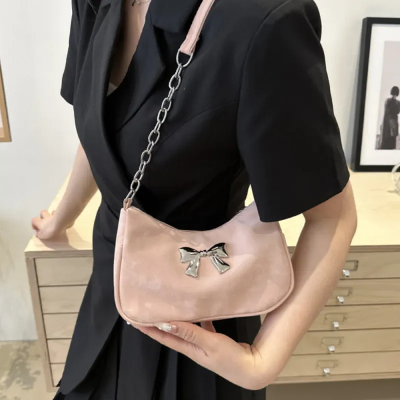 HCXK PU Crossbody Bag, Shoulder Bag Women's Black/White/Blue/Brown/Pink-18