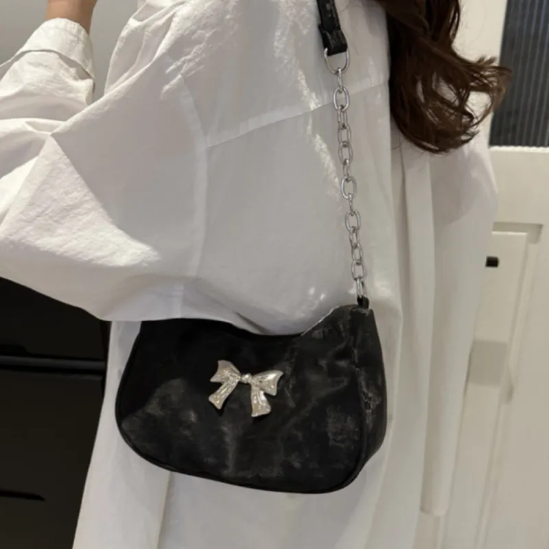 HCXK PU Crossbody Bag, Shoulder Bag Women's Black/White/Blue/Brown/Pink-1