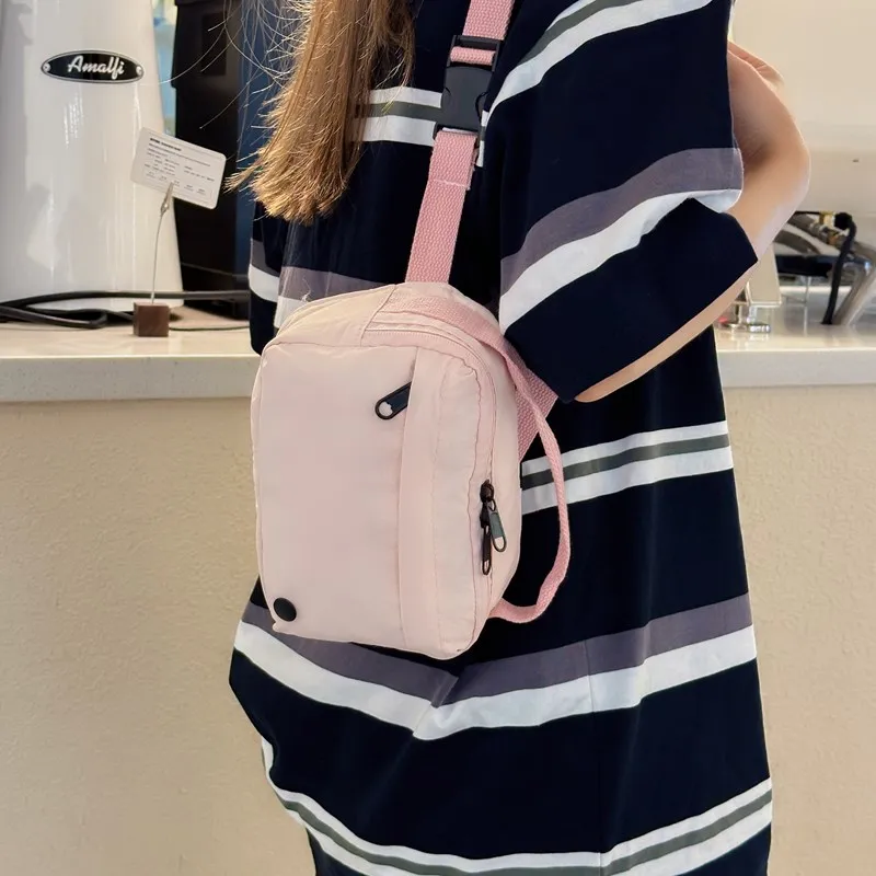 Ji Reminiscence Nylon Crossbody Handbag Regular Women's Blue/Black/Khaki/Neon Green/Pink/Orange-18