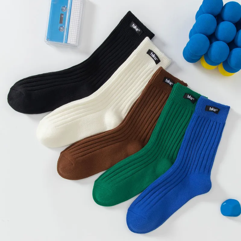Caramella x Isku Mid Calf Socks Unisex 4 Pack-2