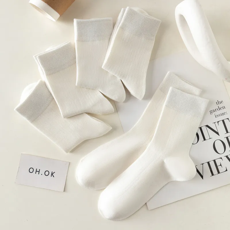 Caramella Mid-Calf Socks Unisex 5 Pack-4
