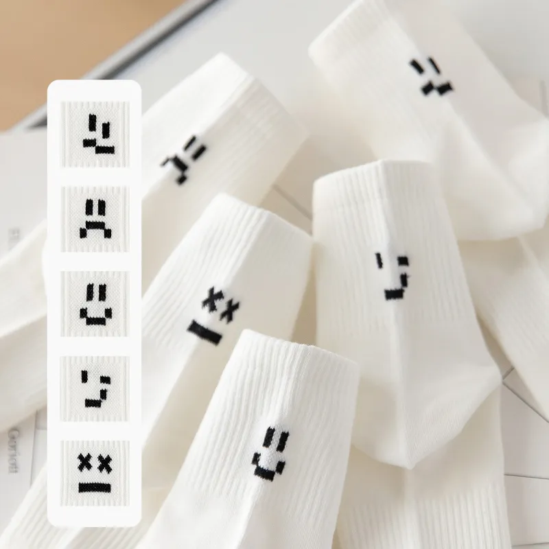 Caramella Mid Calf Socks Unisex 5 Pack-3