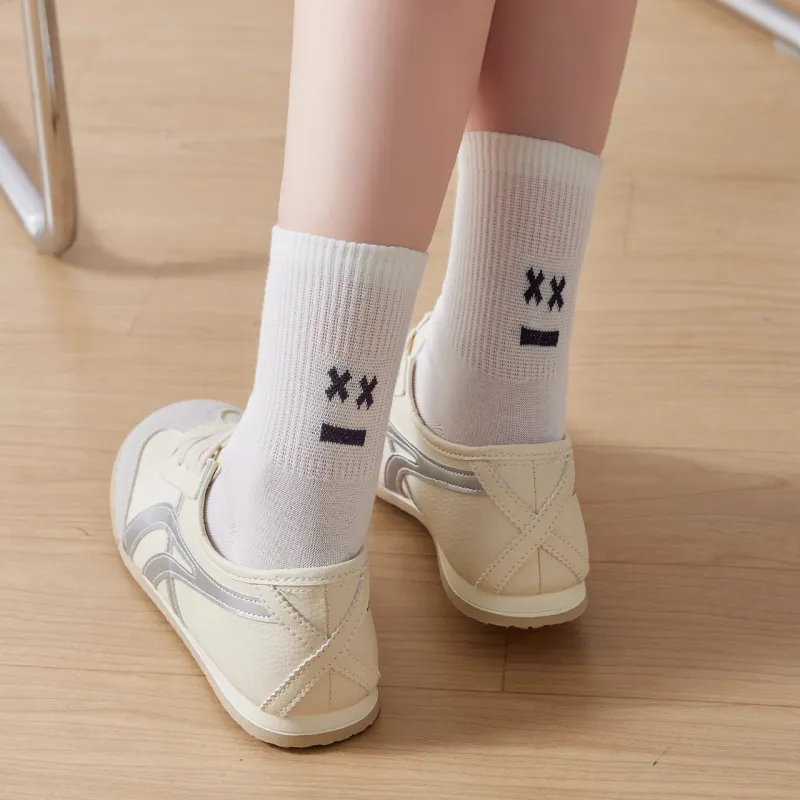 Caramella Mid Calf Socks Unisex 5 Pack-4