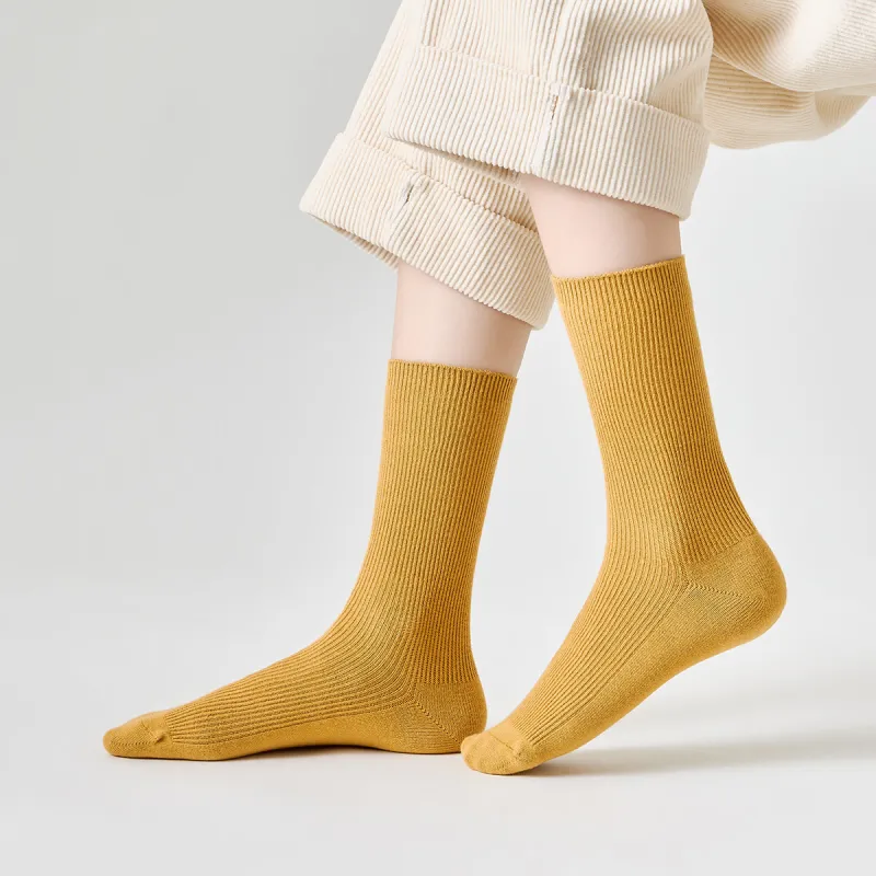 Caramella Mid Calf Socks Women's 6 Pack-8