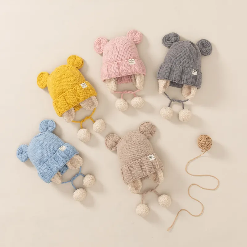 Caramella Acrylic Beanies Kids'-1