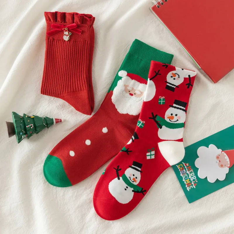 Caramella Mid Calf Socks Women's 3 Pack-10