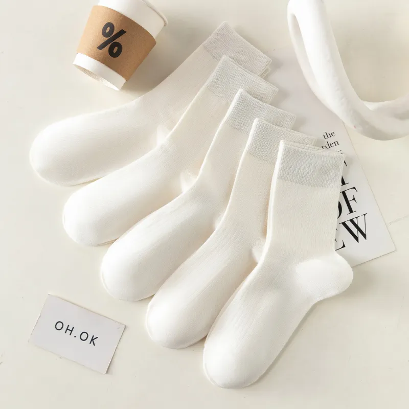 Caramella Mid-Calf Socks Unisex 5 Pack-16