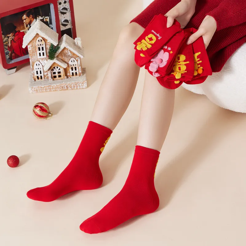 Caramella Mid-Calf Socks Women's 5 Pack-10
