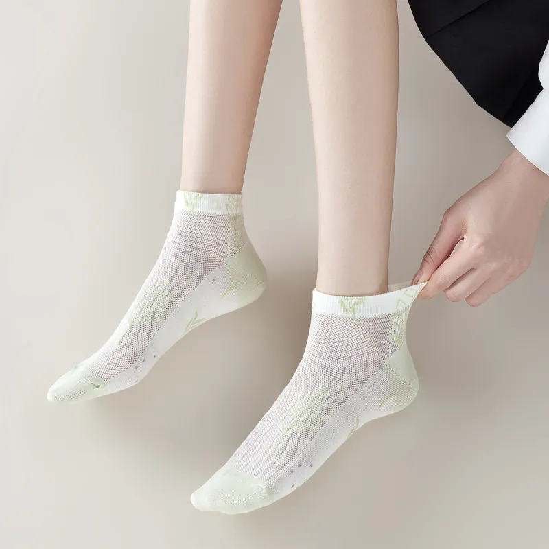 Caramella No Show Socks Women's 5 Pack-16