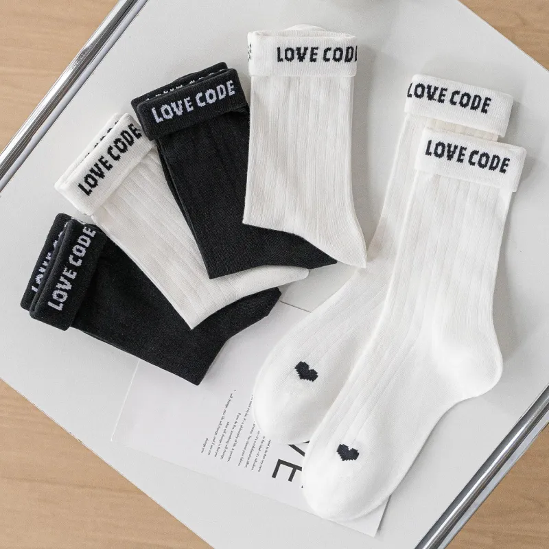 Caramella Mid Calf Socks Unisex 5 Pack-5
