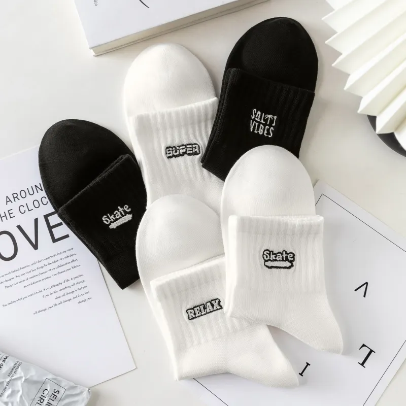 Caramella Mid Calf Socks Unisex 5 Pack-8
