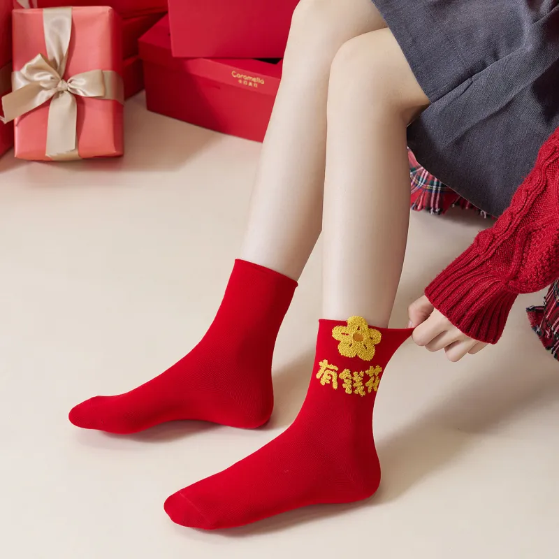 Caramella Mid Calf Socks Women's 3 Pack-1