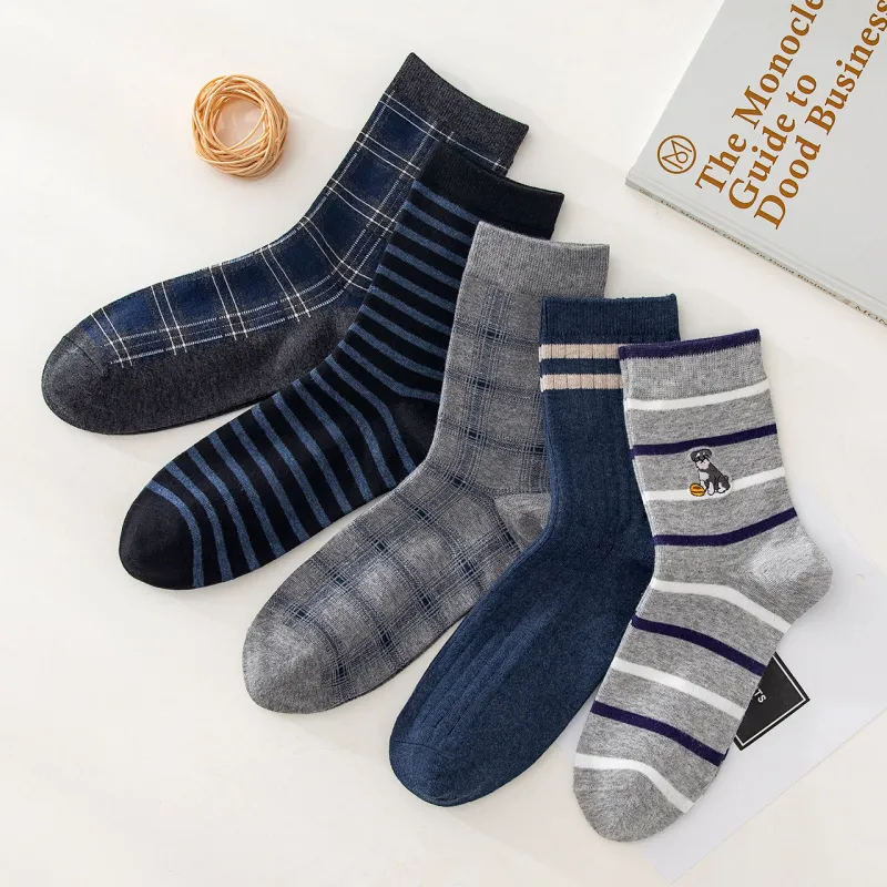 Caramella Mid Calf Socks Men's 5 Pack-15