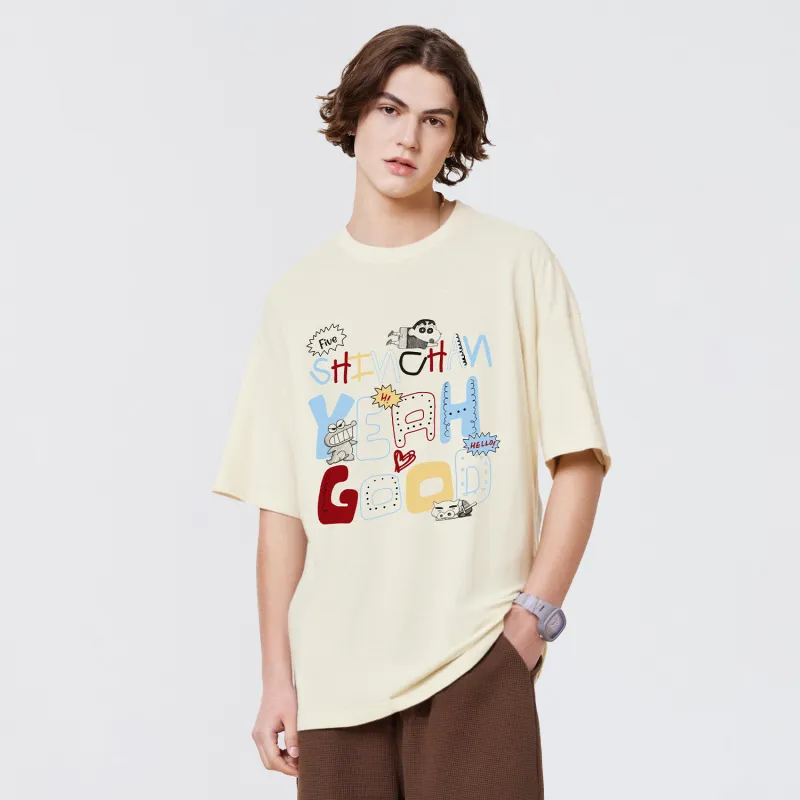 Crayon Shinchan T Shirts Unisex-10
