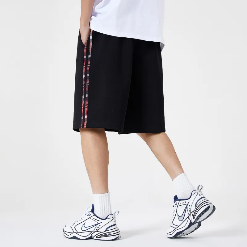 Crayon Shinchan Casual Shorts Unisex Active Black & White-4