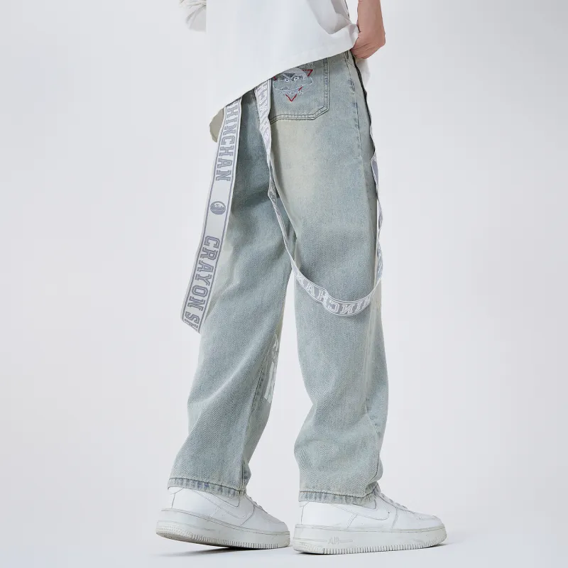Crayon Shinchan Jeans Unisex-9