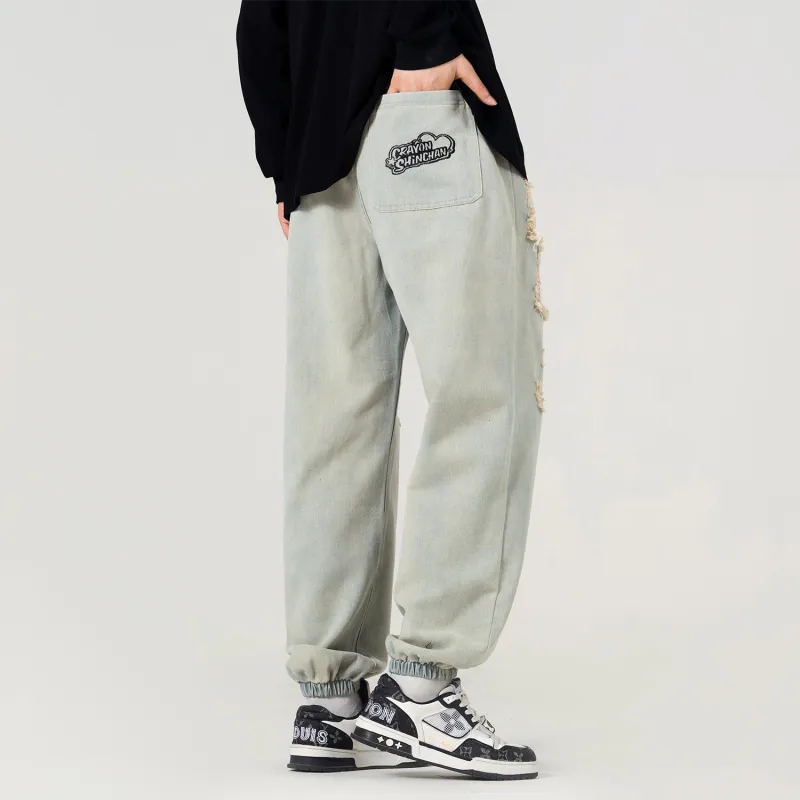 Crayon Shinchan Jeans Unisex-7