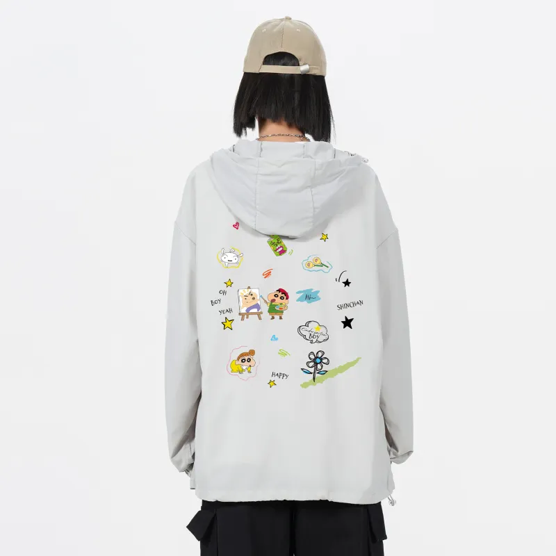 Crayon Shinchan Sun Protection Clothing Unisex-2
