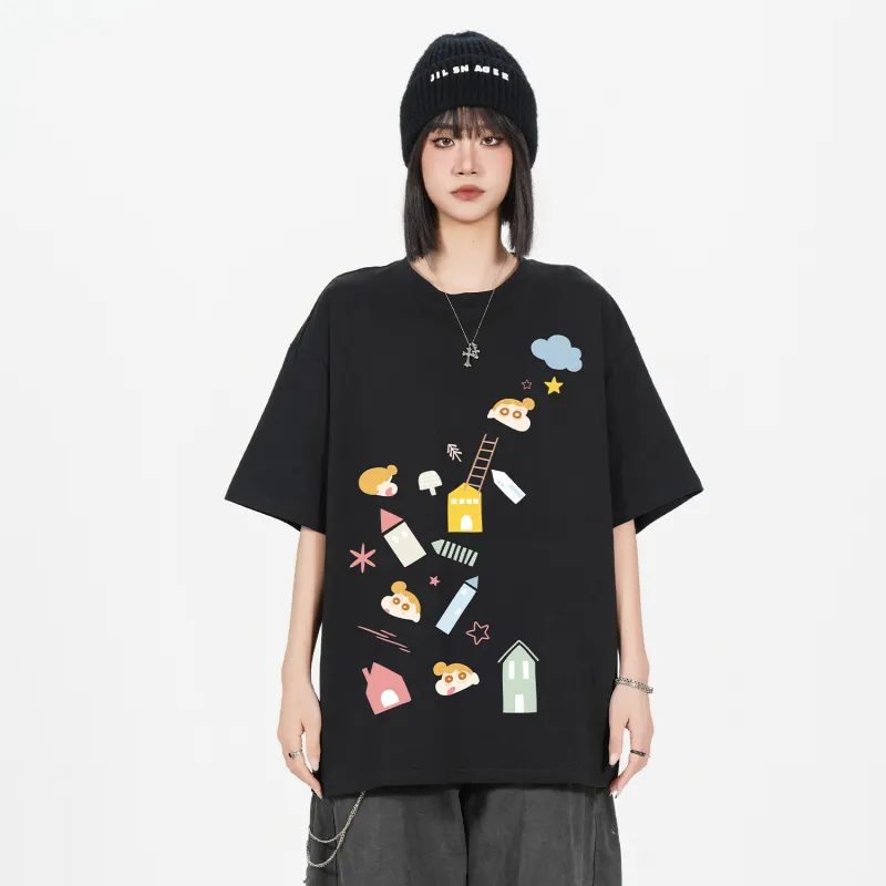 Crayon Shinchan T Shirts Unisex-2