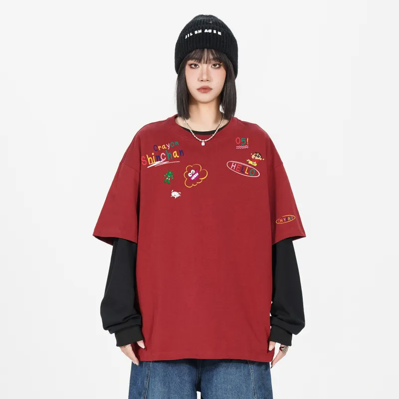 Crayon Shinchan T Shirts Unisex-14