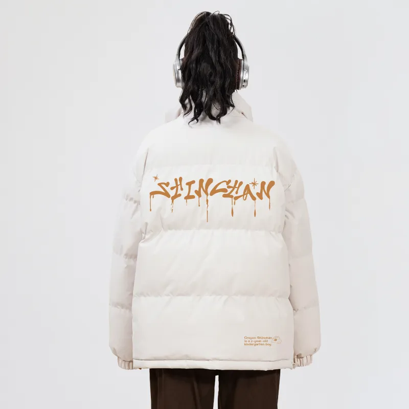 Crayon Shinchan Puffer Jacket Unisex-5