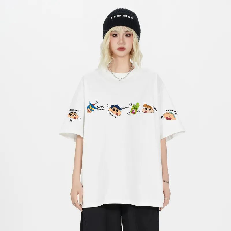 Crayon Shinchan T Shirts Unisex-6