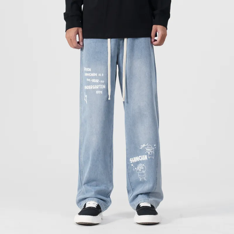 Crayon Shinchan Jeans Unisex-2