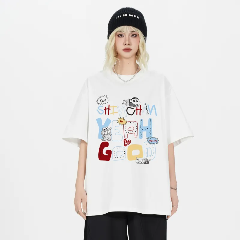 Crayon Shinchan T Shirts Unisex-6