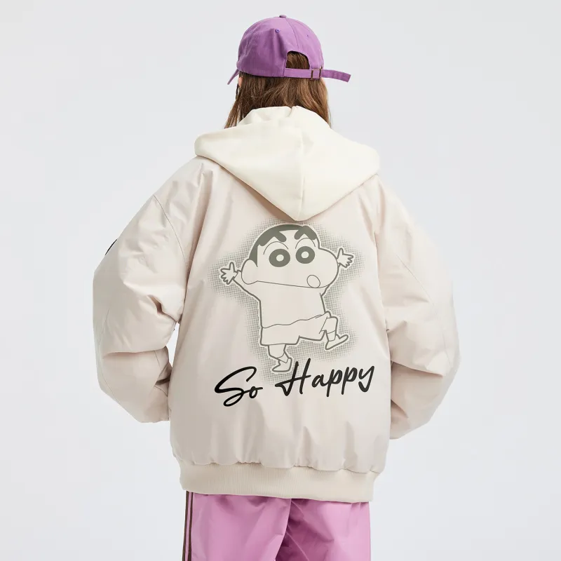 Crayon Shinchan Down Jacket Unisex-4