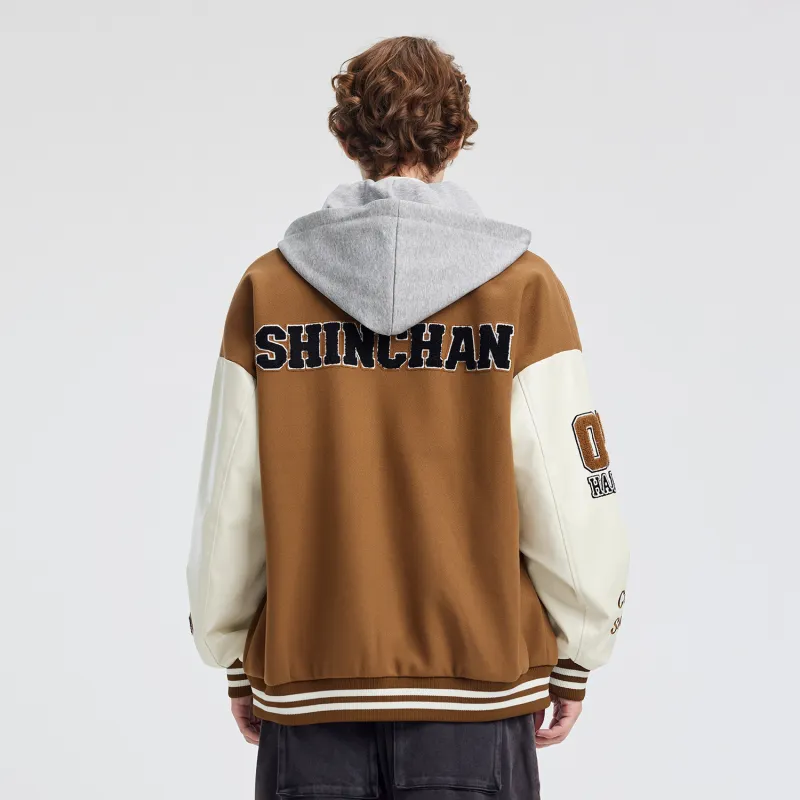 Crayon Shinchan Baseball Jacket Coat Unisex-16