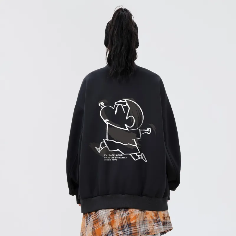 Crayon Shinchan Baseball Jacket Unisex-2