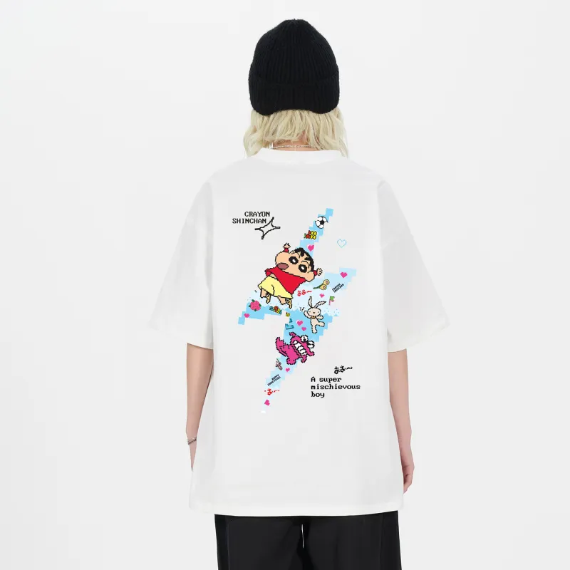 Crayon Shinchan T Shirts Unisex-7