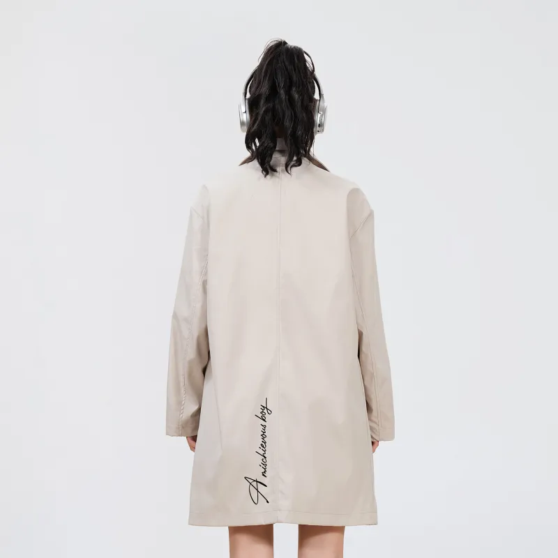 Crayon Shinchan Trench Coat Unisex-7