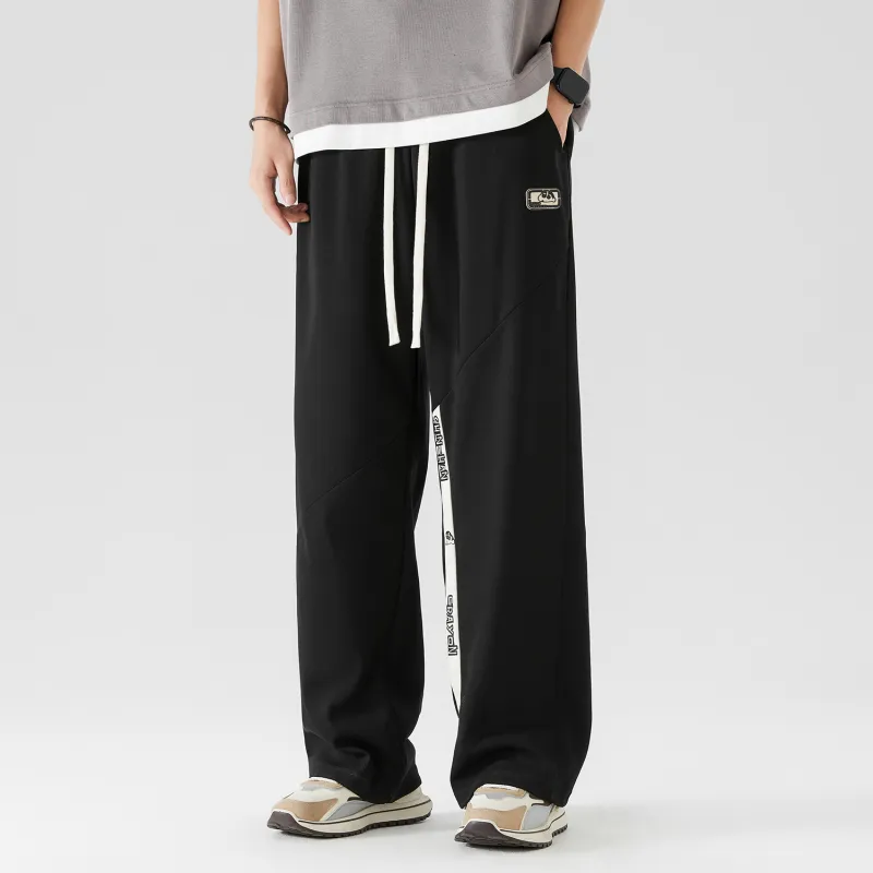 Crayon Shinchan Casual Pants Unisex Black-2