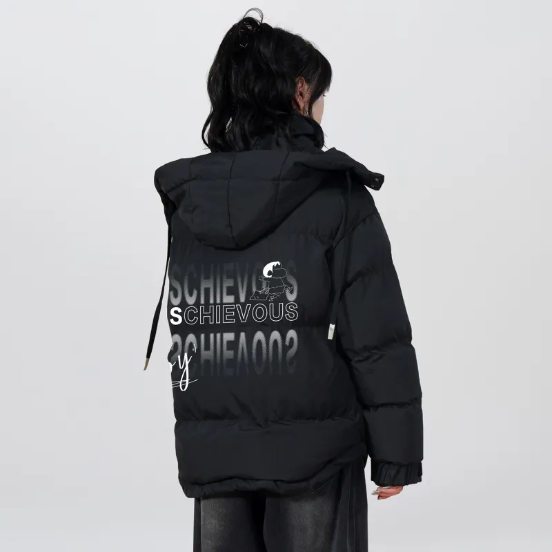 Crayon Shinchan Puffer Jacket Unisex-2