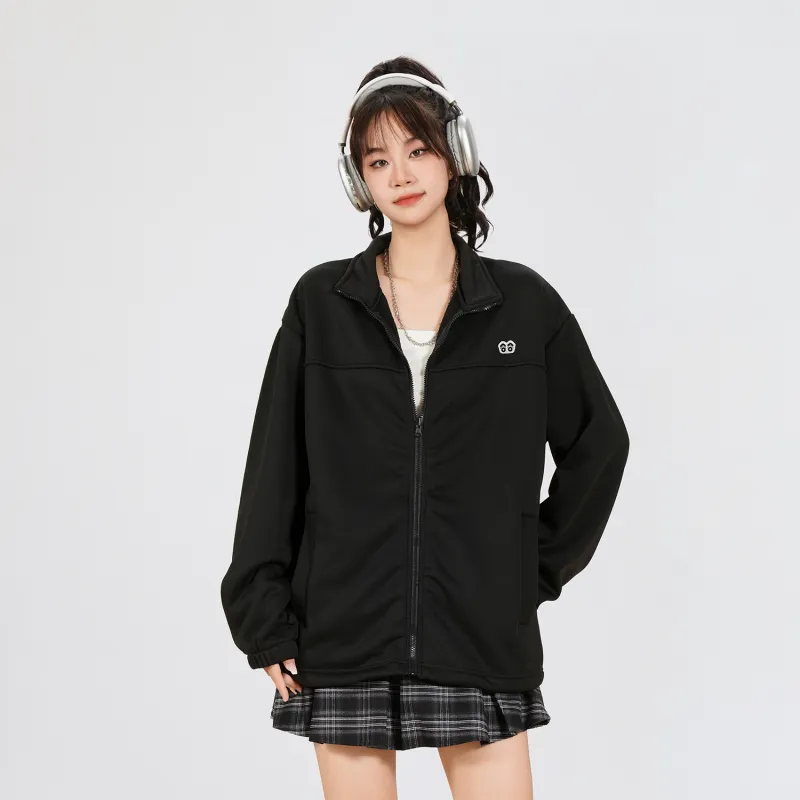 Crayon Shinchan Velvet feel Coat Unisex Black-3