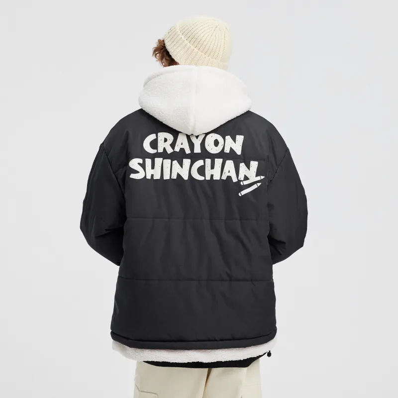 Crayon Shinchan Velvet feel Coat Unisex-14