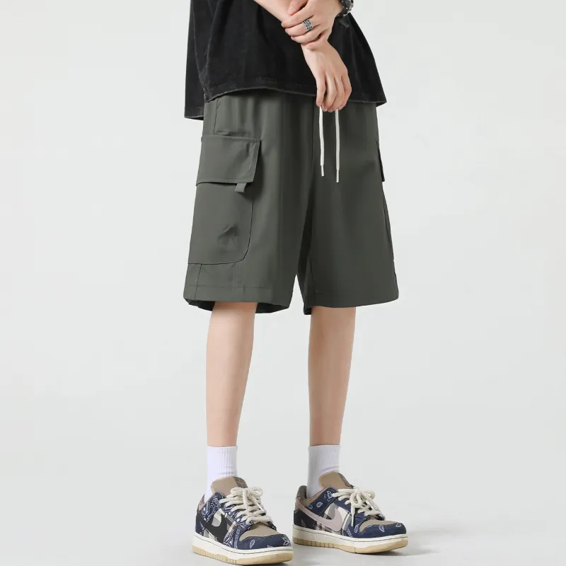 Crayon Shinchan Cargo Shorts Unisex-5