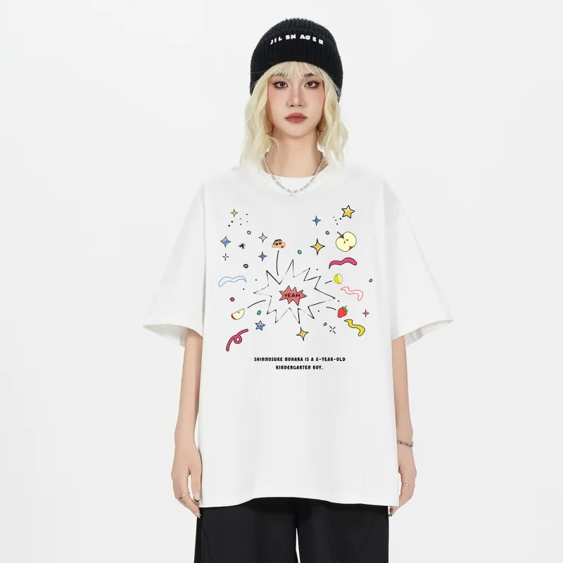 Crayon Shinchan T Shirts Unisex-2