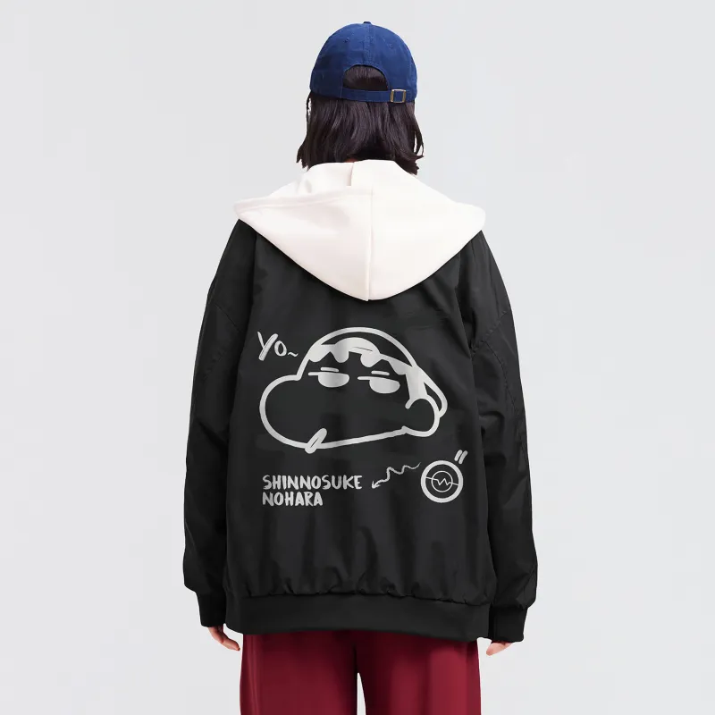 Crayon Shinchan Puffer Jacket Coat Unisex-2