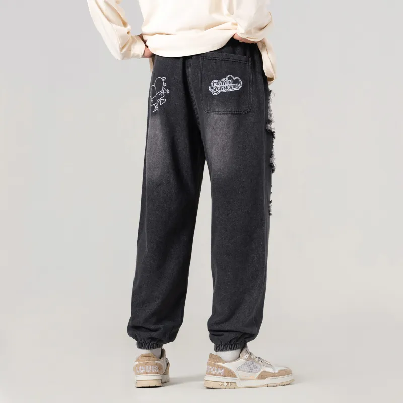 Crayon Shinchan Jeans Unisex-3