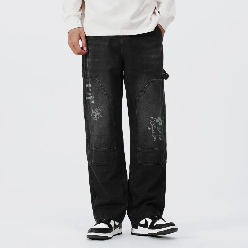 Crayon Shinchan Jeans Unisex-2