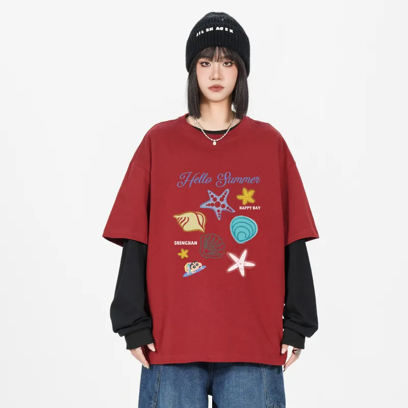Crayon Shinchan T Shirts Unisex-14