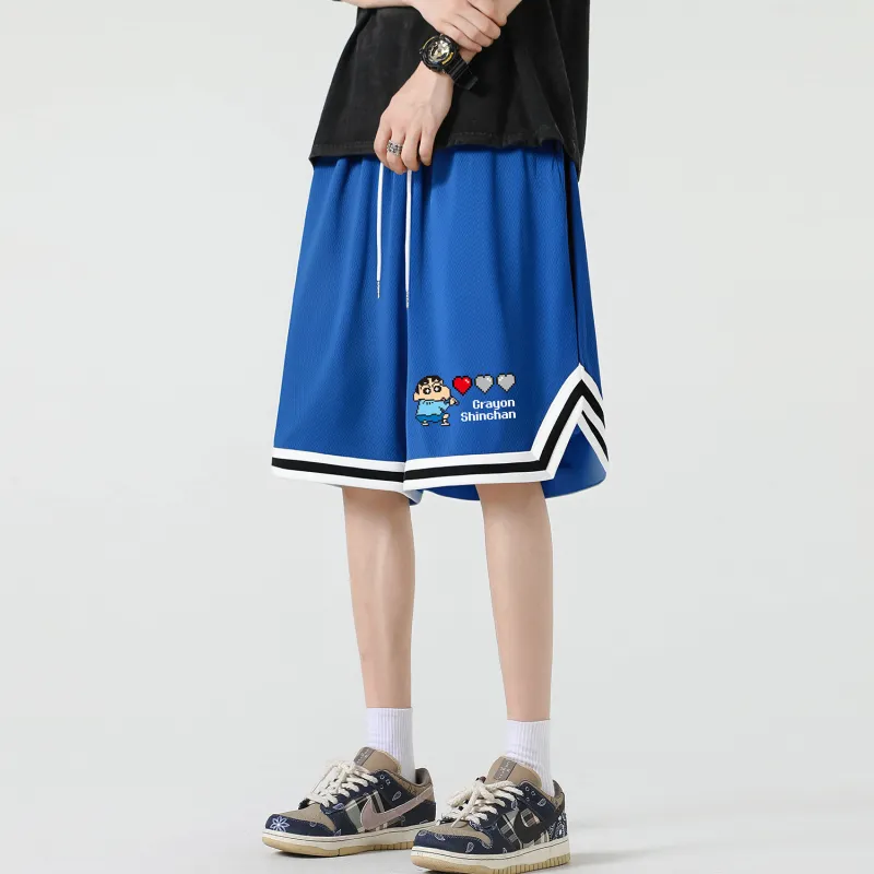 Crayon Shinchan Casual Shorts Unisex-6