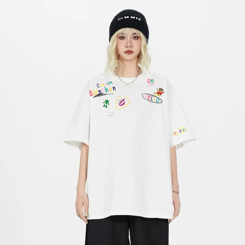 Crayon Shinchan T Shirts Unisex-2