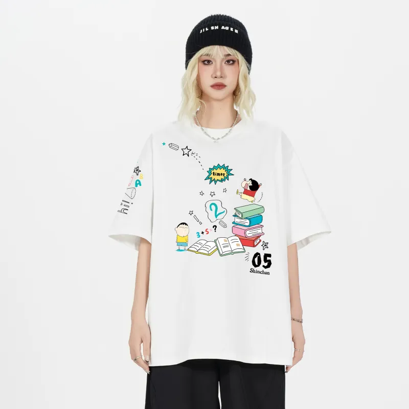 Crayon Shinchan T Shirts Unisex-2